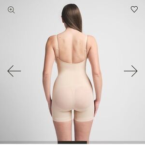 Skims sculpting mid thigh bodysuit